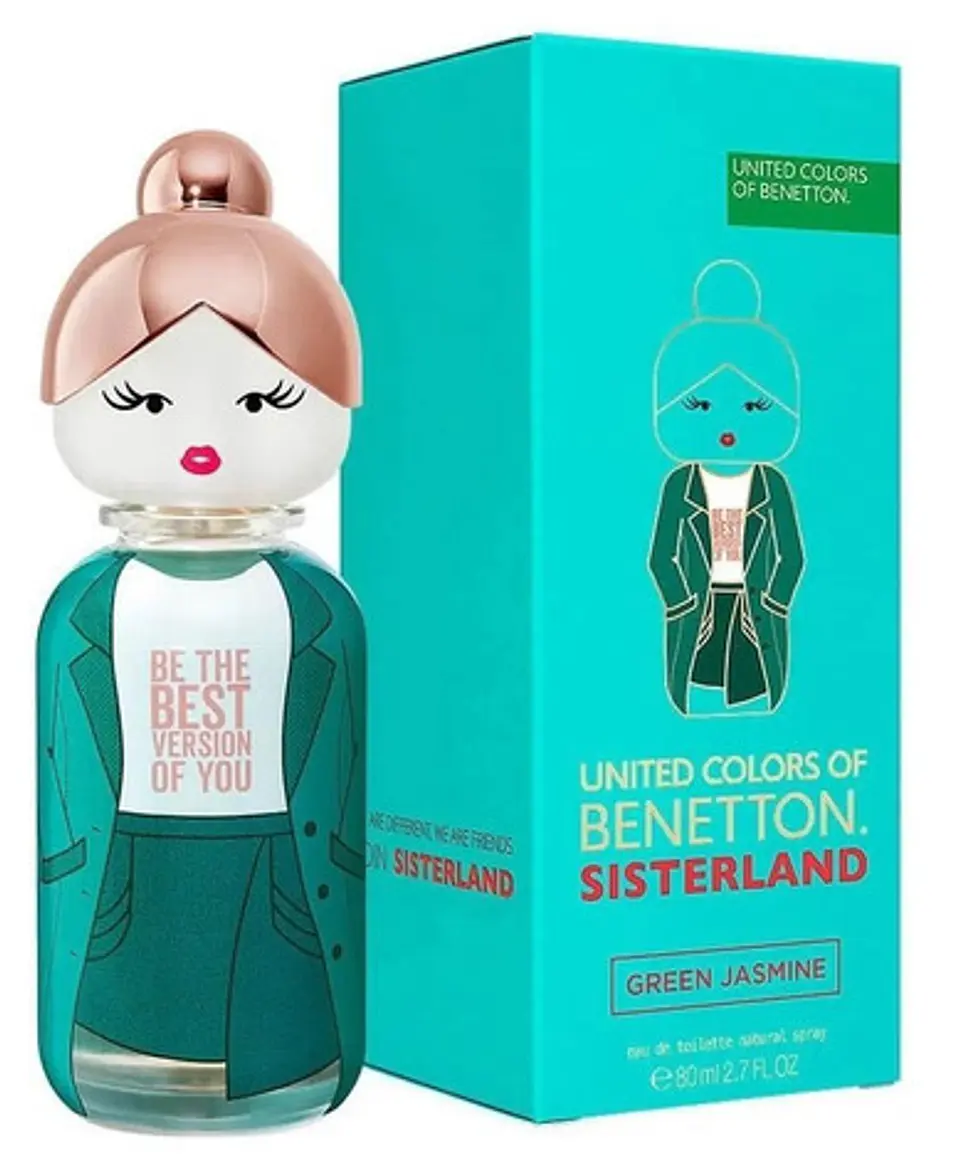 SISTERLAND GREEN JASMINE EDT 80 ML - BENETTON 1