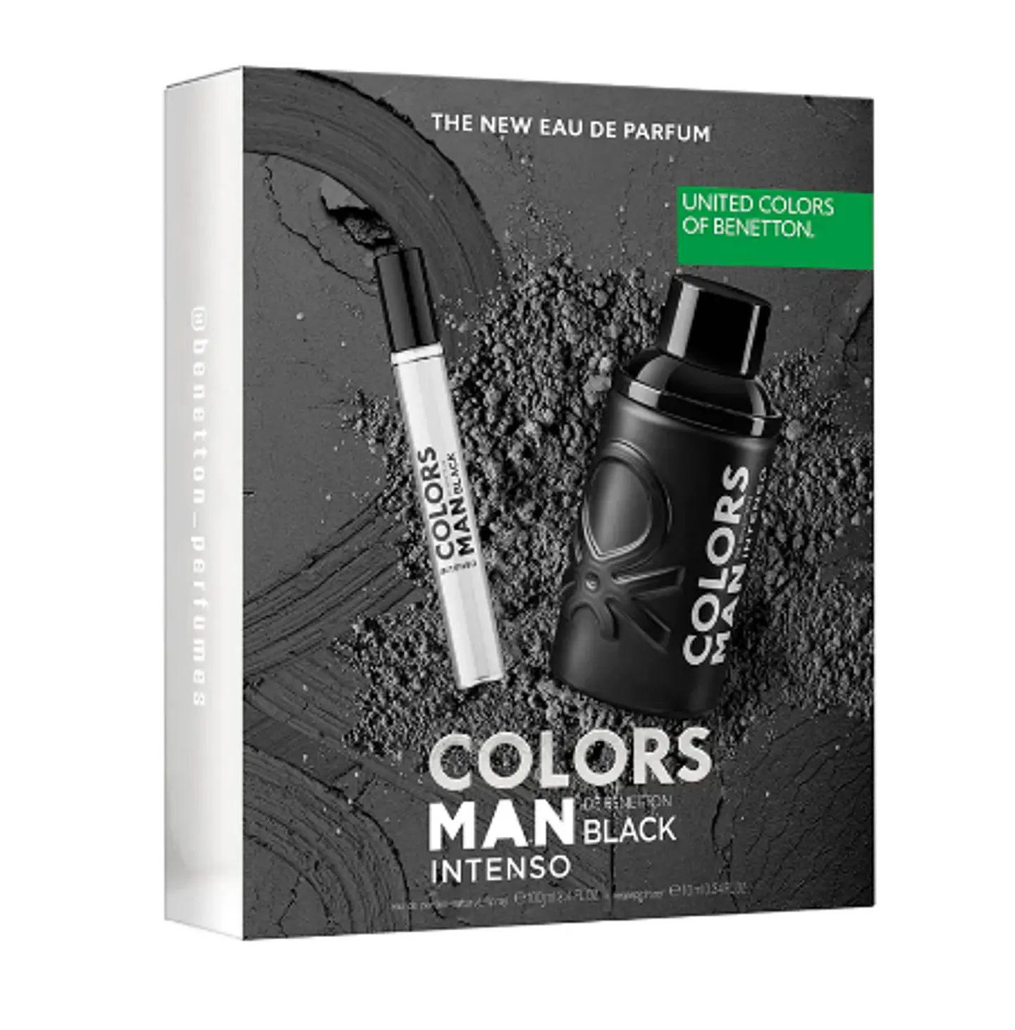 COLOR MAN BLACK INTENSO EDP 100 ML + 10 ML  ESTUCHE - BENETTON 1