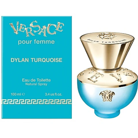 VERSACE POUR FEMME DYLAN TURQUOISE EDT 100 ML - VERSACE
