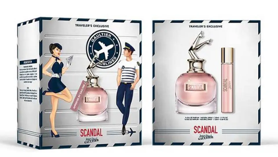 SCANDAL EDP 80 ML + TRAVEL 20 ML ESTUCHE - JEAN PAUL GAULTIER 1