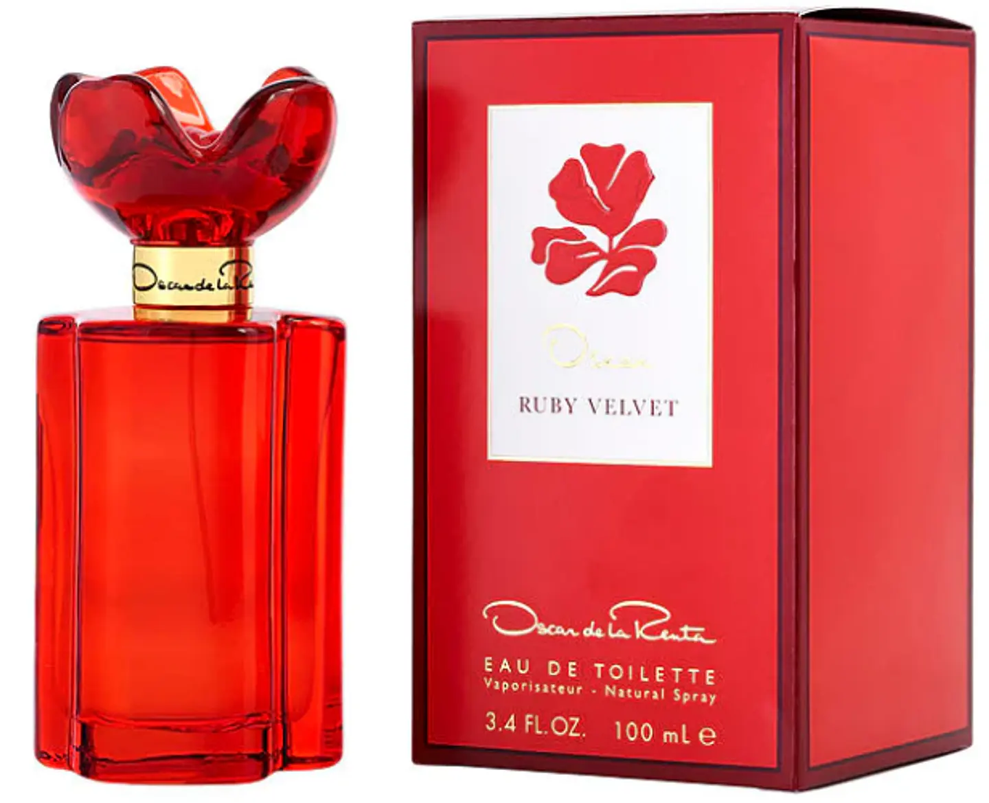 RUBY VELVET DE OSCAR EDT 100 ML (TESTER - PROBADOR) - OSCAR DE LA RENTA 1