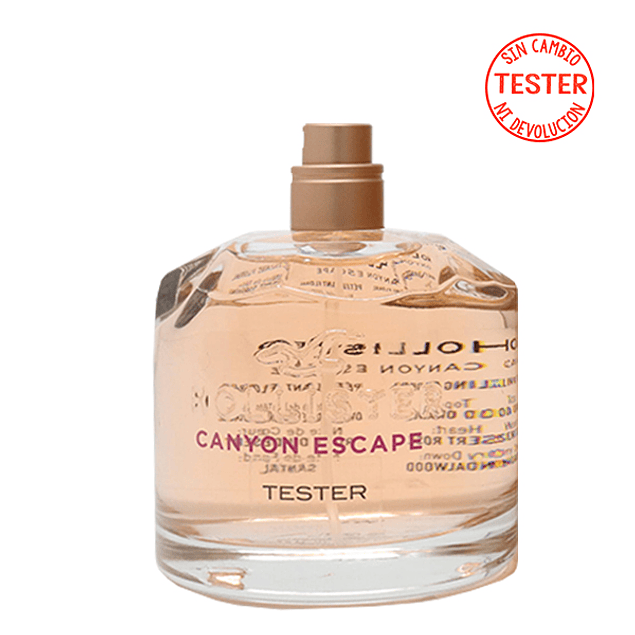 CANYON ESCAPE FOR HER EDP 100 ML (TESTER SIN TAPA) - HOLLISTER