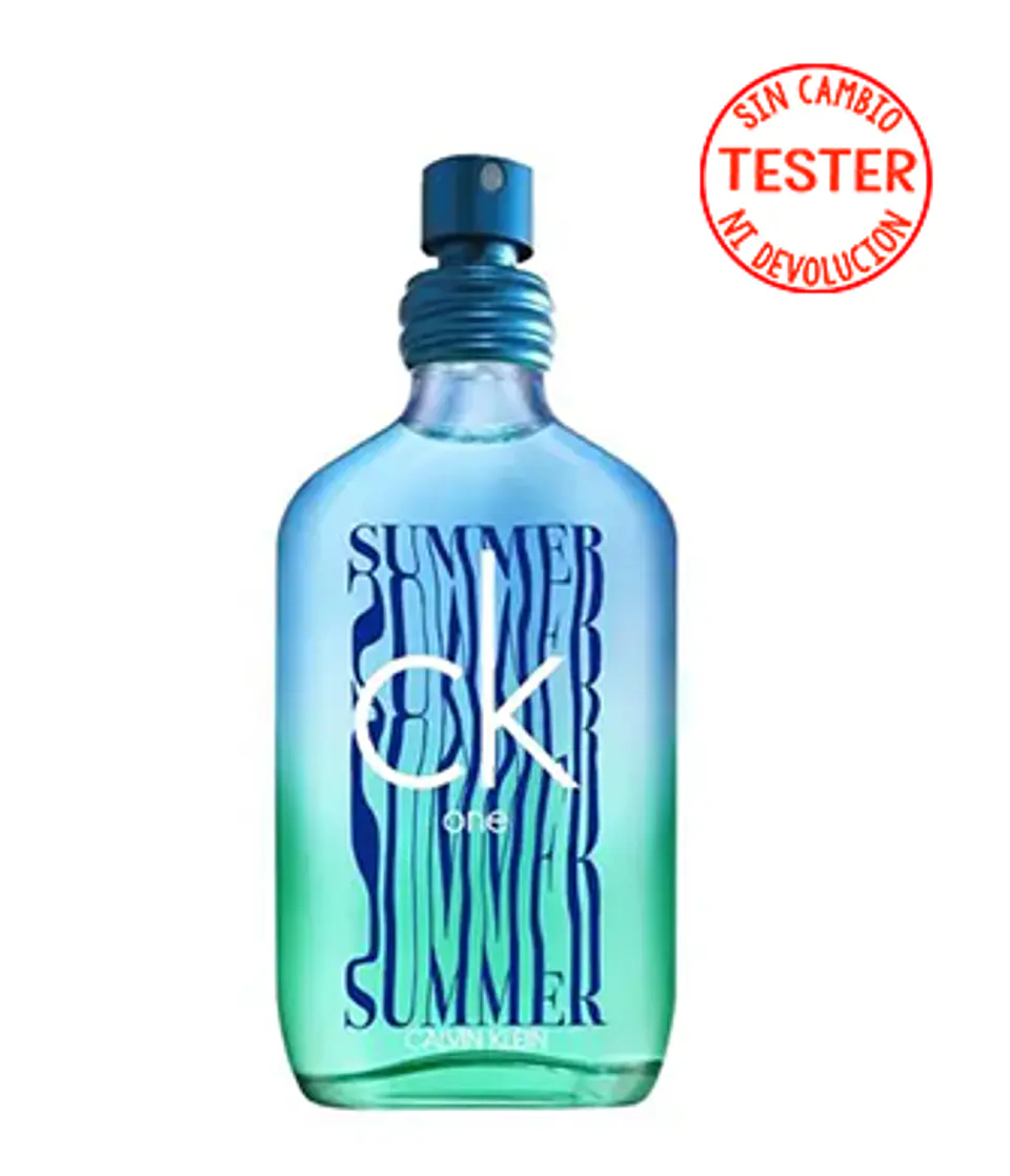 CK ONE SUMMER EDT 100 ML EDICIÓN 2021 (TESTER-SIN TAPA) - CALVIN KLEIN 1