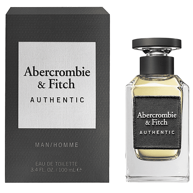 AUTHENTIC MAN EDT 100 ML - ABERCROMBIE & FITCH