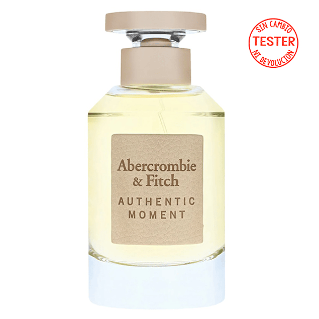  AUTHENTIC MOMENT WOMAN EDP 100 ML (TESTER) - ABERCROMBIE & FITCH