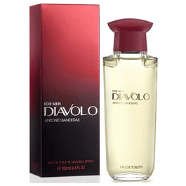 DIAVOLO FOR MEN  EDT 100 ML - ANTONIO BANDERAS