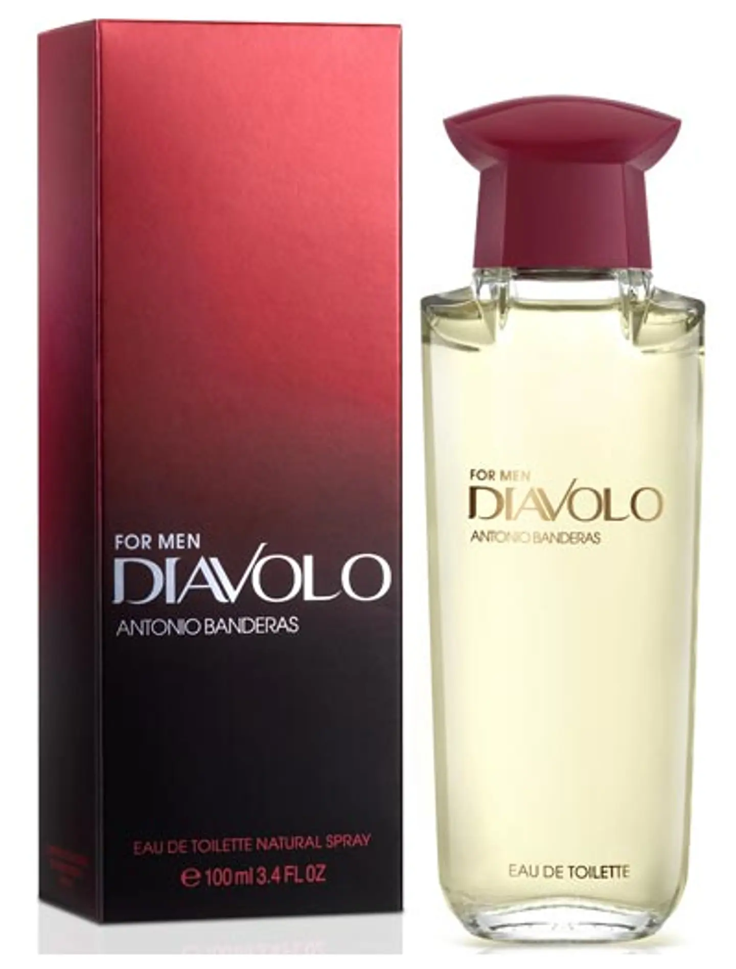 DIAVOLO FOR MEN  EDT 100 ML - ANTONIO BANDERAS 1