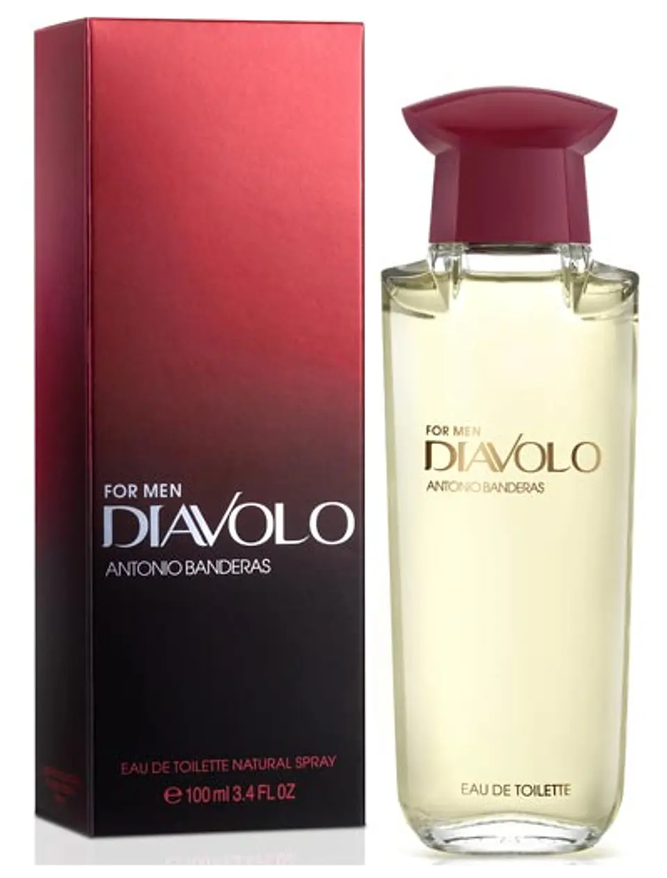 DIAVOLO FOR MEN  EDT 100 ML - ANTONIO BANDERAS 1