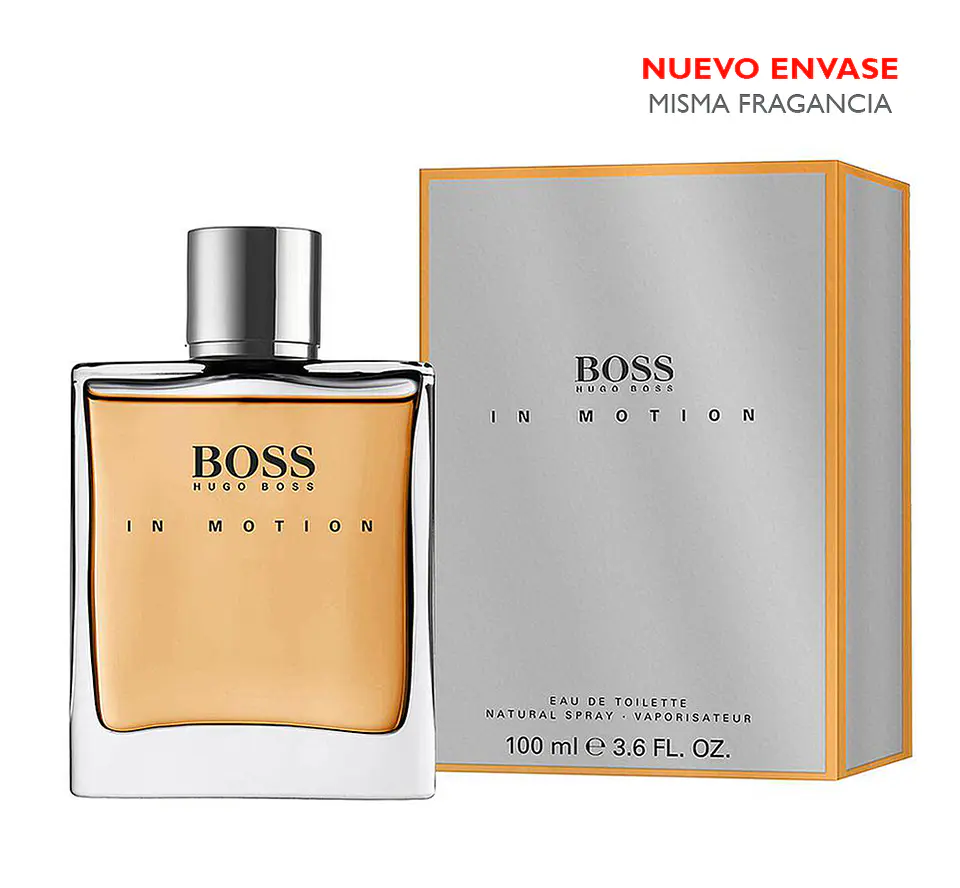 BOSS IN MOTION EDT 100 ML (NUEVO ENVASE) - HUGO BOSS 1