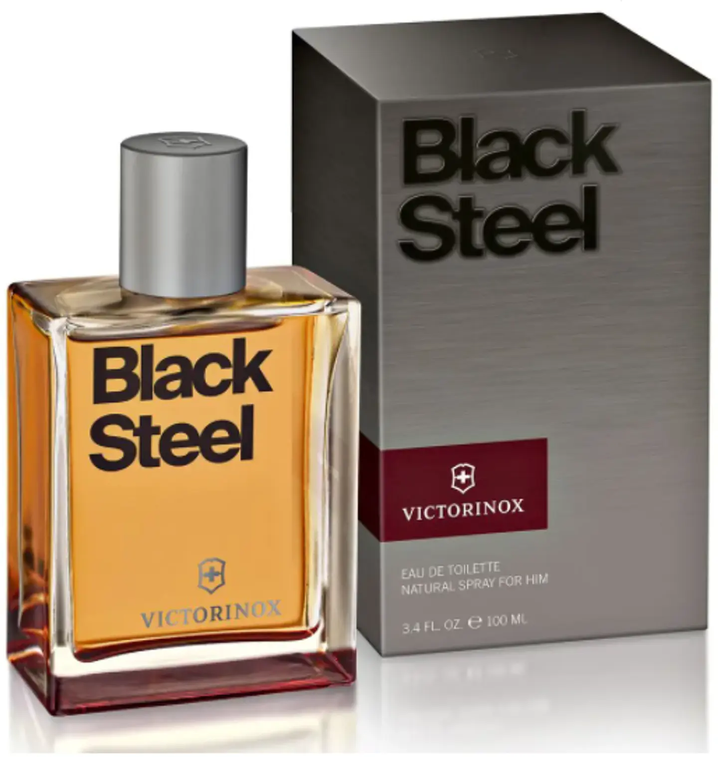 BLACK STEEL EDT 100 ML - VICTORINOX SWISS ARMY 1