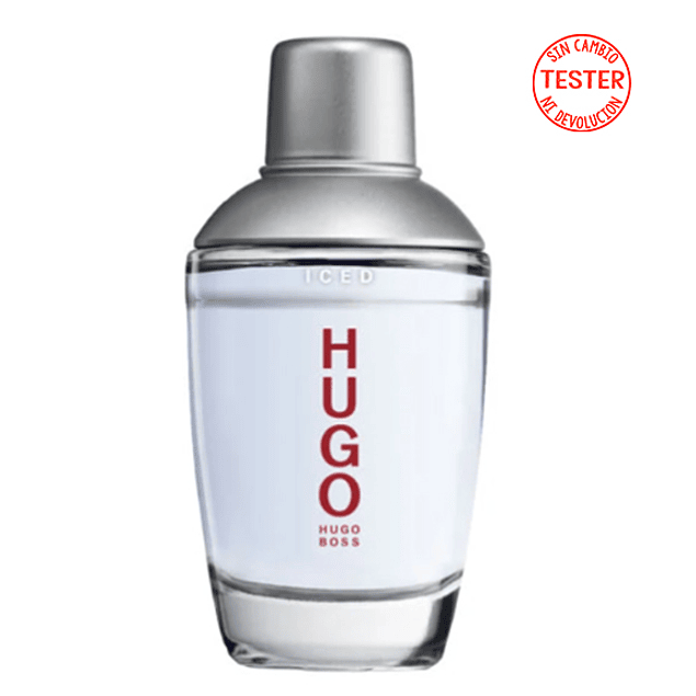 HUGO MAN ICED EDT 75 ML (TESTER-PROBADOR) - HUGO BOSS