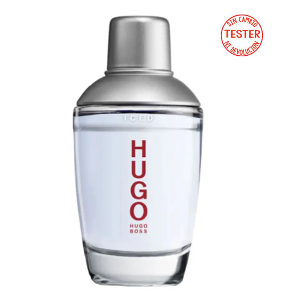 HUGO MAN ICED EDT 75 ML (TESTER-PROBADOR) - HUGO BOSS 1