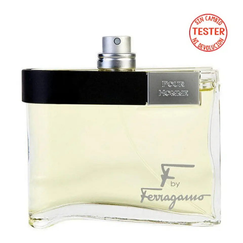F BY FERRAGAMO POUR HOMME EDT 100 ML  (TESTER - SIN TAPA) - SALVATORE FERRAGAMO 1