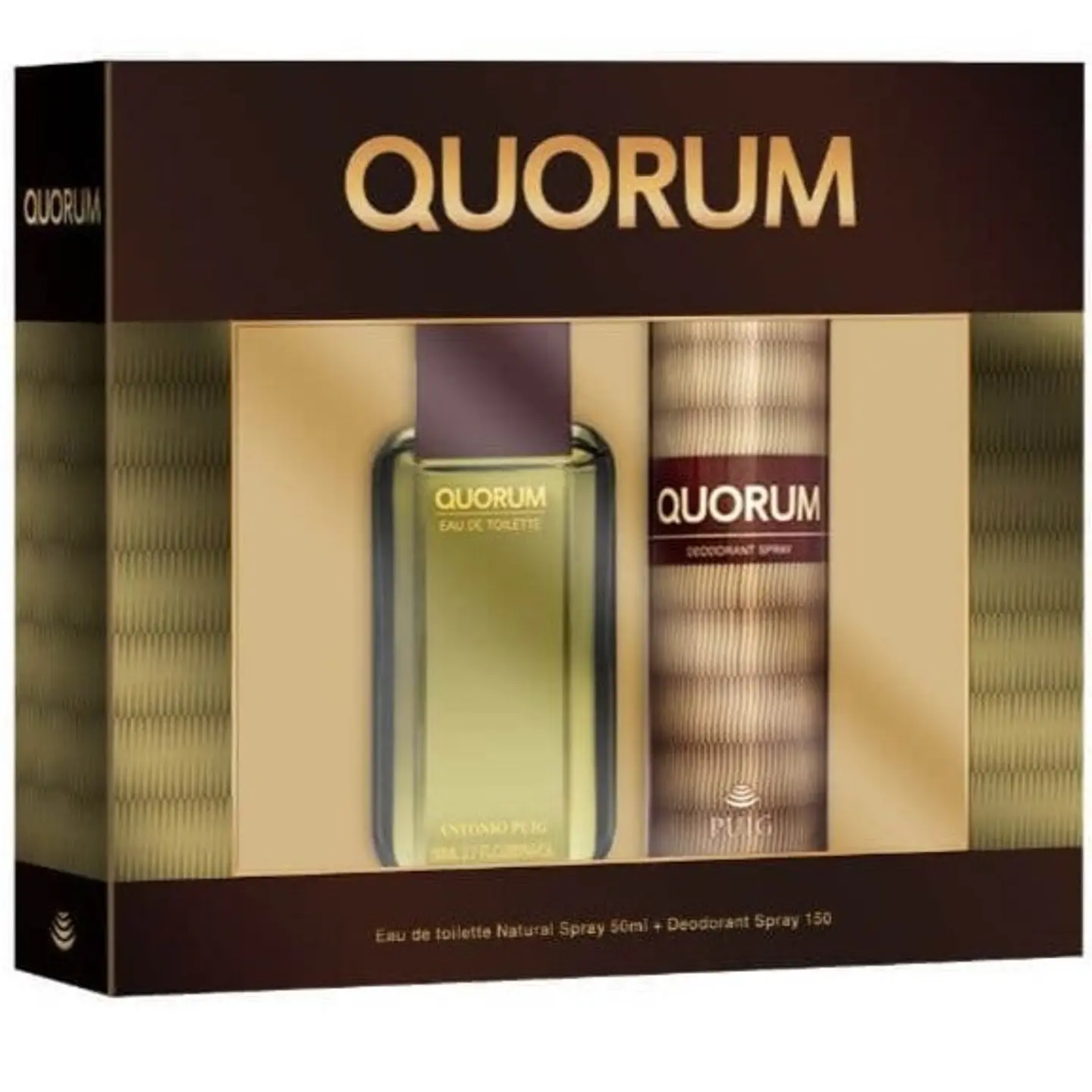 QUORUM EDT 50 ML + DEO 150 ML ESTUCHE - PUIG 1