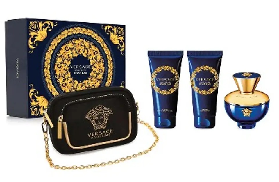 DYLAN BLUE FEMME EDP 100 ML + SHOWER GEL 100 ML + BODY LOTION 100 ML + BOLSO ESTUCHE - VERSACE 1