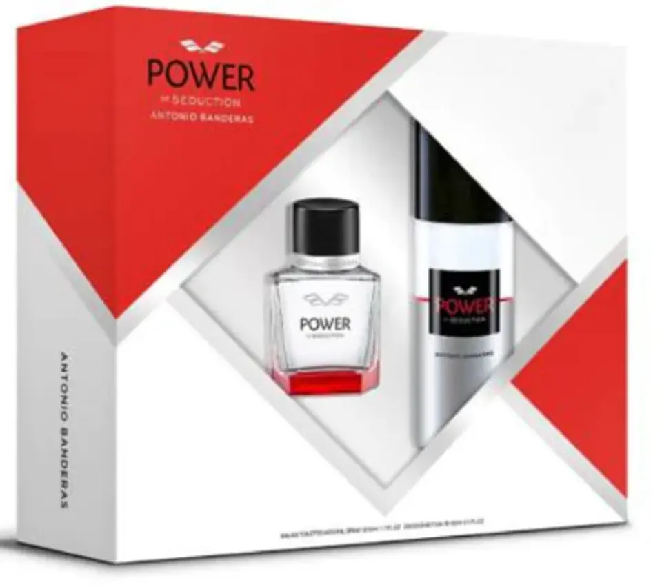 POWER OF SEDUCTION EDT 50 ML + DEO 150 ML - ANTONIO BANDERAS 1