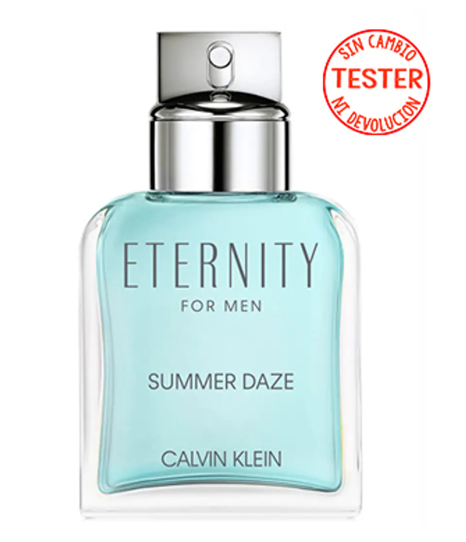 ETERNITY FOR MEN SUMMER DAZE EDT 100ML (TESTER-PROBADOR) - CALVIN KLEIN 1
