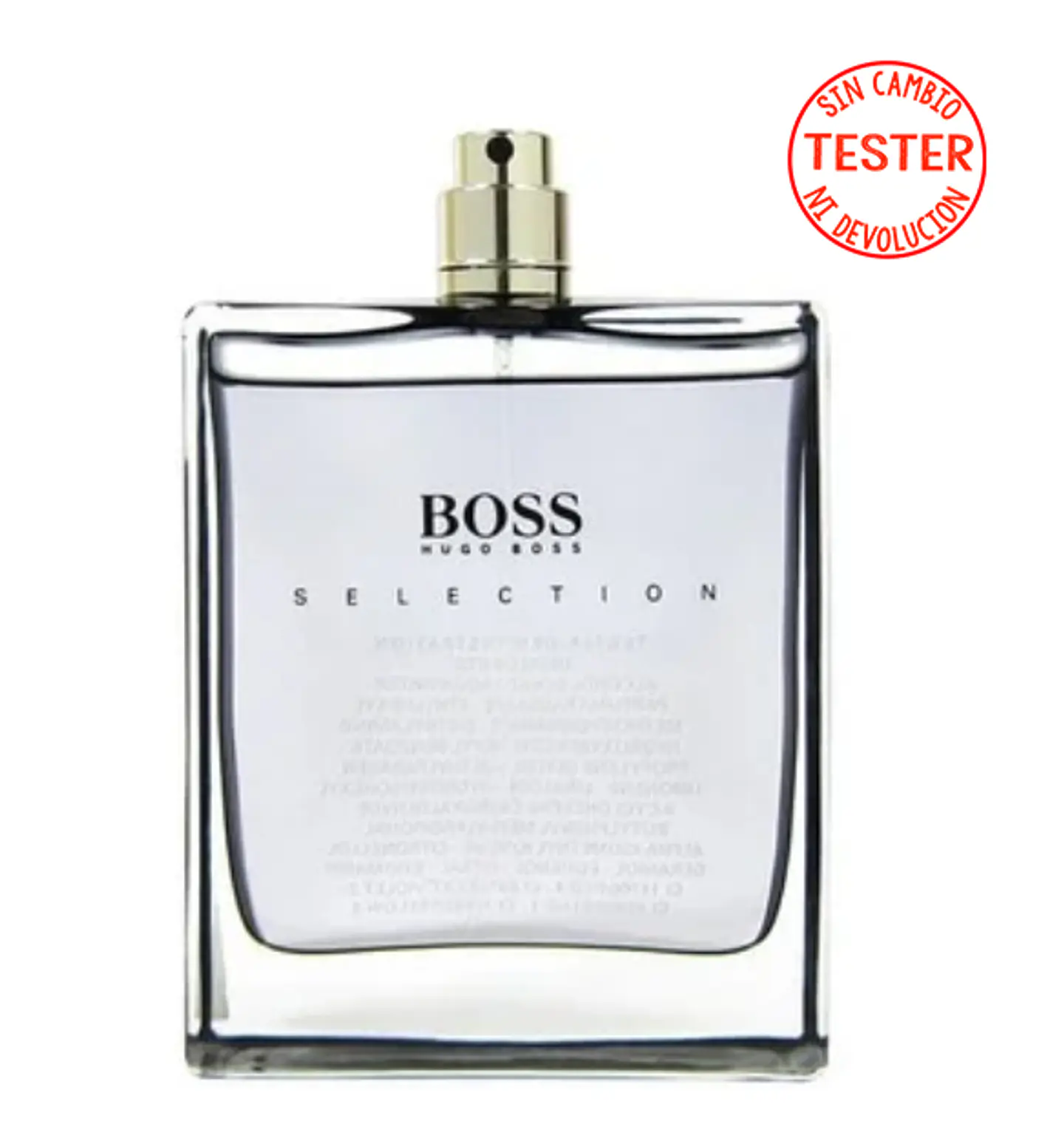 BOSS SELECTION EDT 100 ML (TESTER-SIN TAPA) - HUGO BOSS 1
