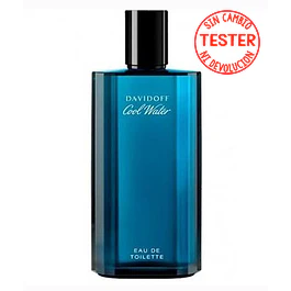 COOL WATER MEN EDT 125 ML (TESTER-PROBADOR)- DAVIDOFF