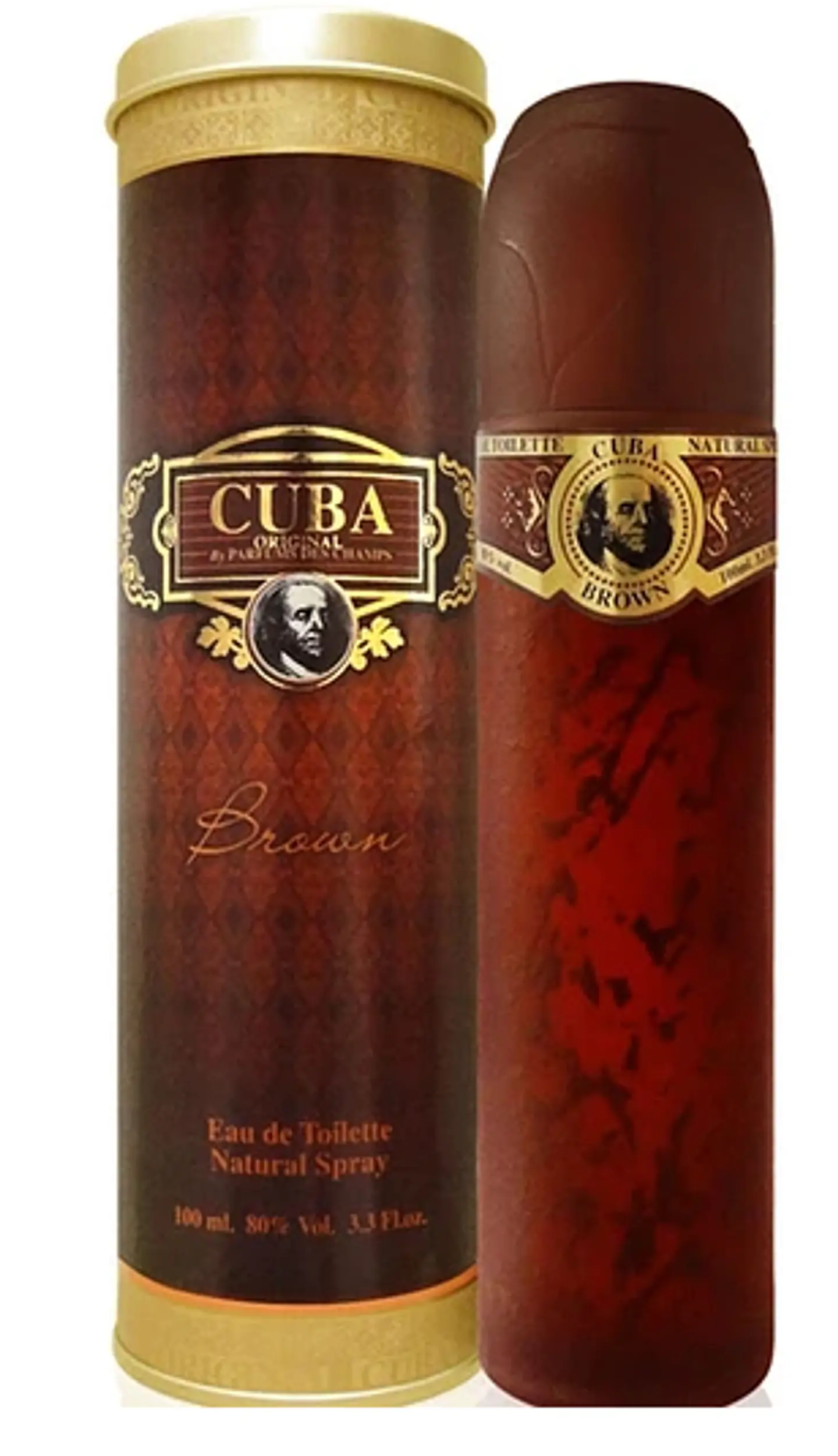 CUBA BROWN PARA HOMBRES EDT 100 ML - CUBA 1