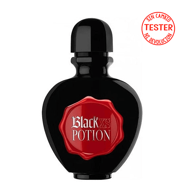 BLACK XS POTION FOR HER EDT 80 ML (TESTER - PROBADOR) - PACO RABANNE