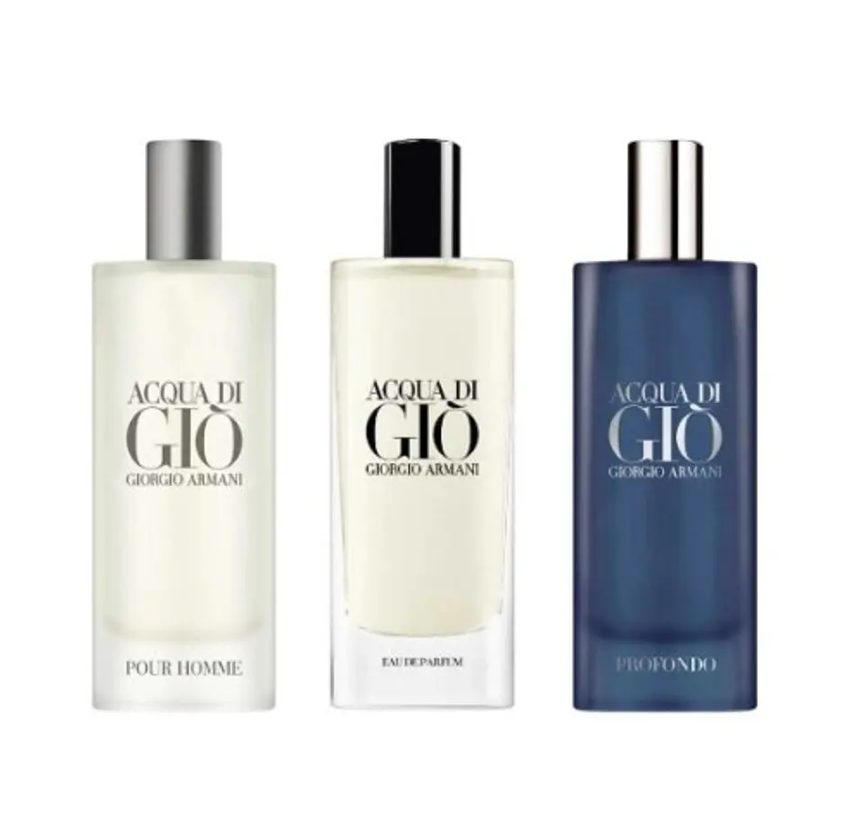 ACQUA DI GIO EDT 15 ML+ACQUA DI GIO EDP 15 ML+ACQUA DI GIO PROFONDO EDP 15 ML - ESTUCHE - ARMANI 1