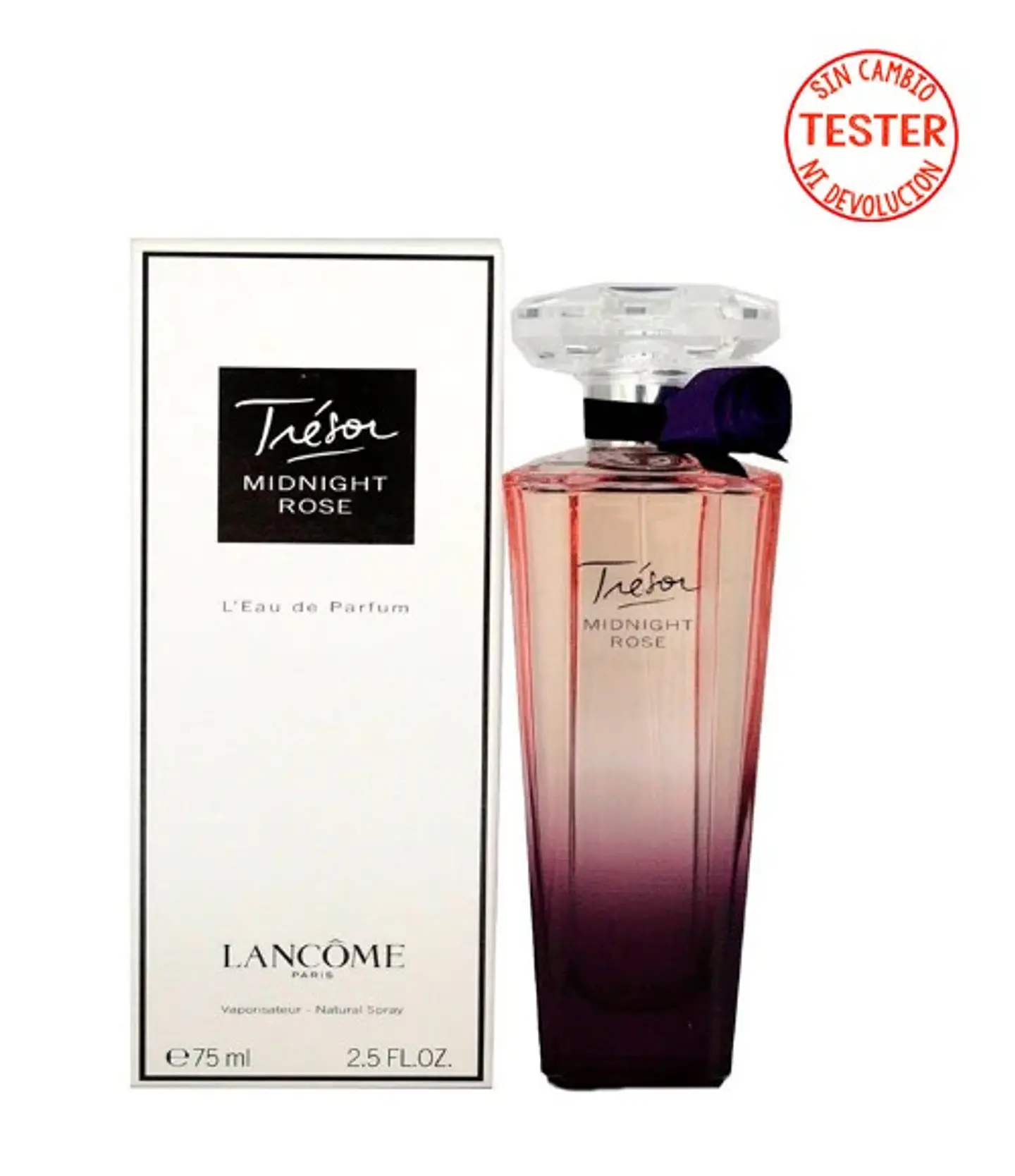 TRESOR MIDNIGHT ROSE L´ EAU DE PARFUM 75 ML (TESTER-PROBADOR) - LANCOME 1