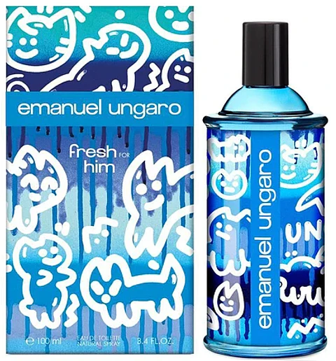 UNGARO FRESH FOR HIM EDT 100 ML - EMANUEL UNGARO