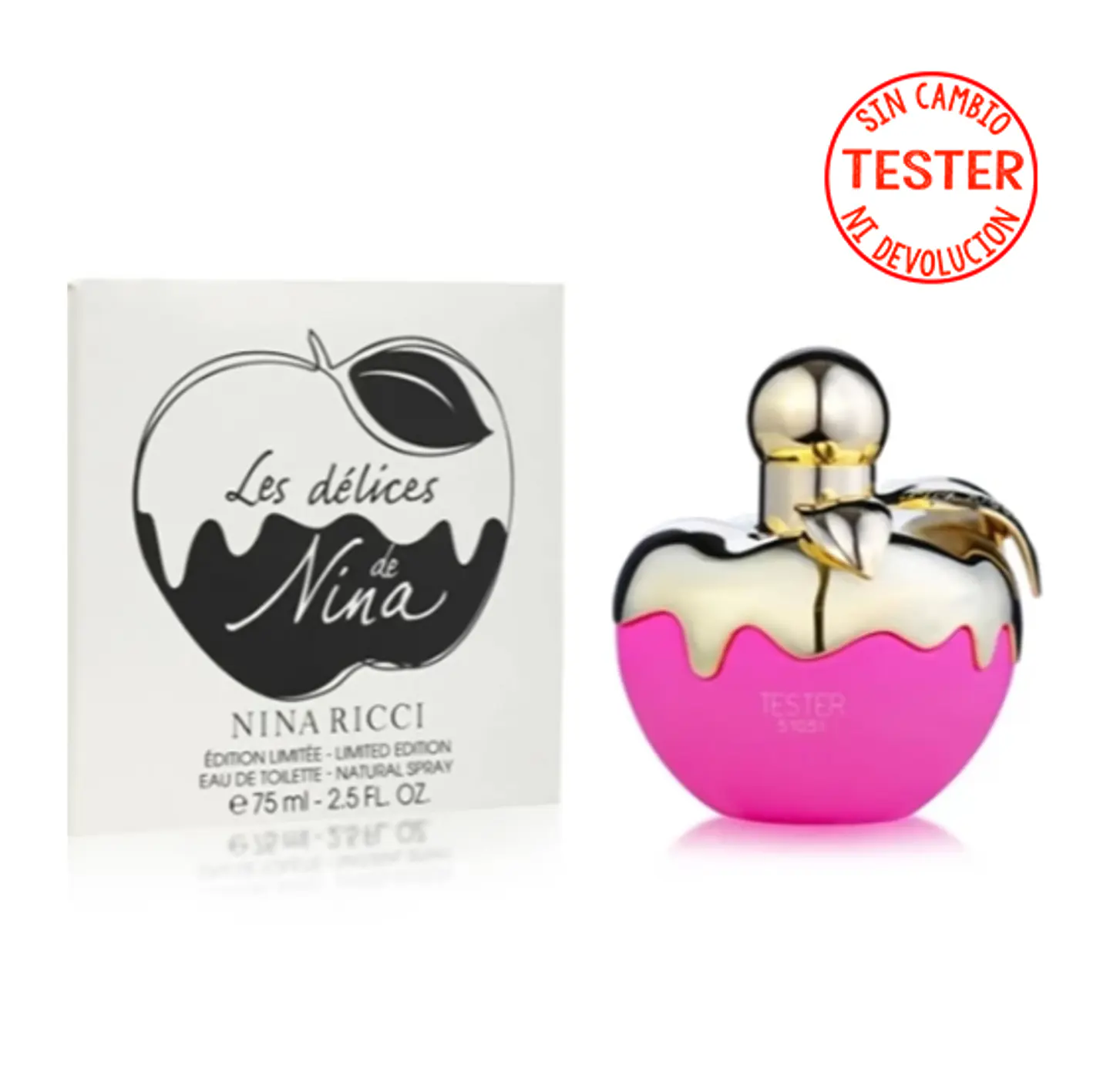 LES DELICES EDT 75 ML (TESTER-PROBADOR) - NINA RICCI 1