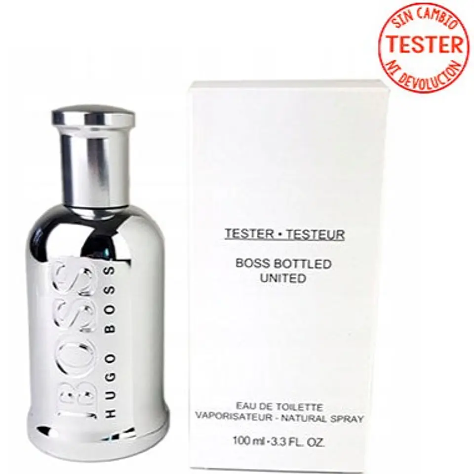 BOSS BOTTLED UNITED EDT 100 ML (TESTER - PROBADOR) - HUGO BOSS 1