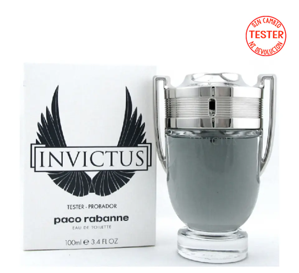 INVICTUS EDT 100 ML (TESTER-PROBADOR) - PACO RABANNE 1