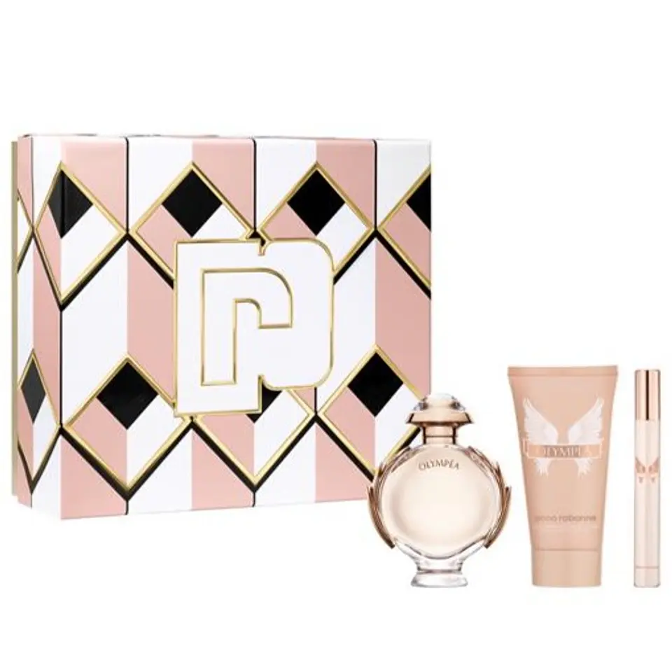 OLYMPÉA EDP 50 ML + TRAVEL 10 ML + BODY LOTION 75 ML ESTUCHE - PACO RABANNE 1