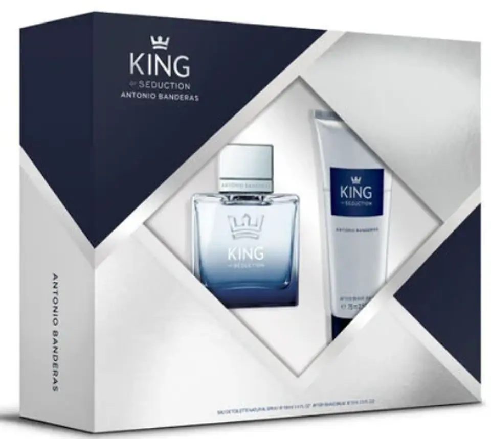 KING OF SEDUCTION EDT 100 ML + A/S 75 ML ESTUCHE - ANTONIO BANDERA 1