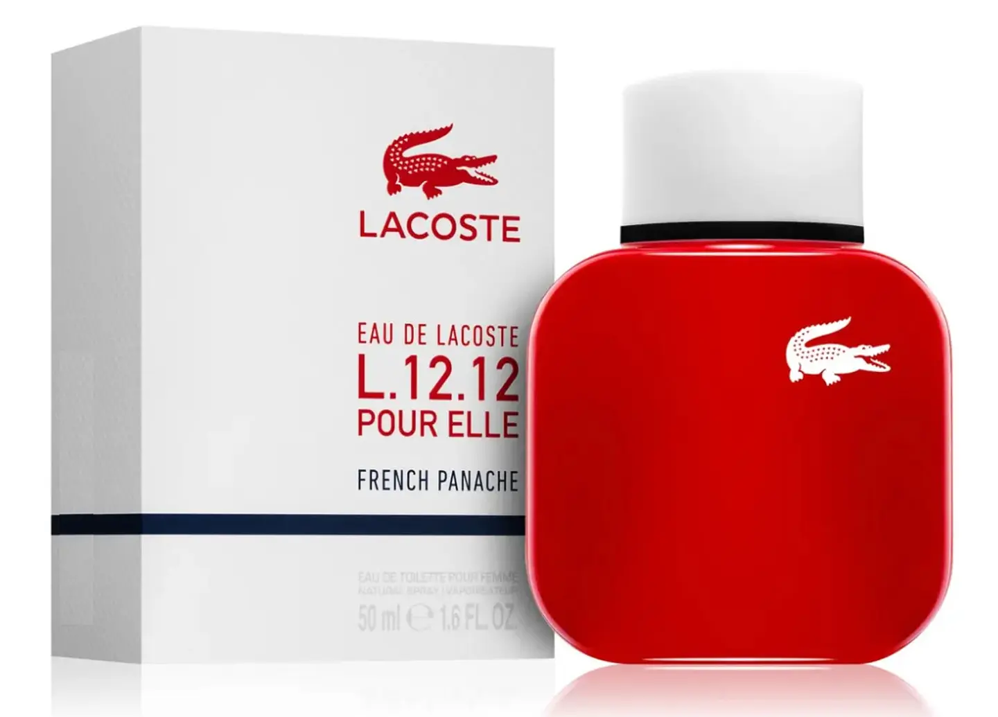 EAU DE LACOSTE L.12.12 POUR ELLE FRENCH PANACHE EDT 50 ML - LACOSTE 1