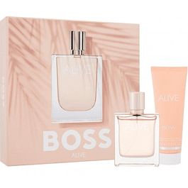 BOSS ALIVE FEMME EDP 50 ML + BODY LOTION  75 ML  - HUGO BOSS