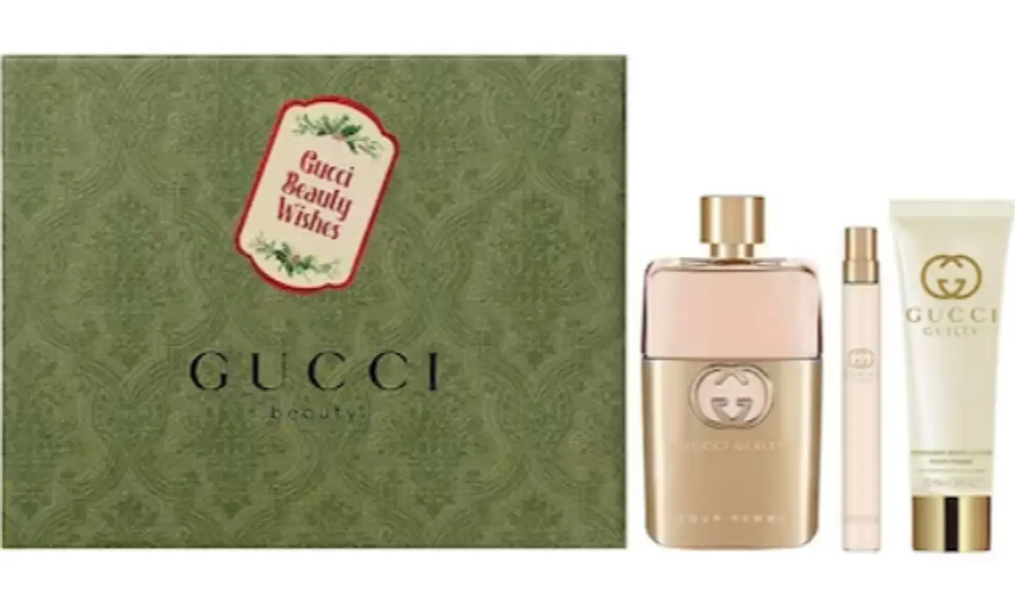 GUCCI GUILTY POUR FEMME EDP 90 ML + TRAVEL 10 ML + BODY LOTION 50 ML ESTUCHE - GUCCI 1