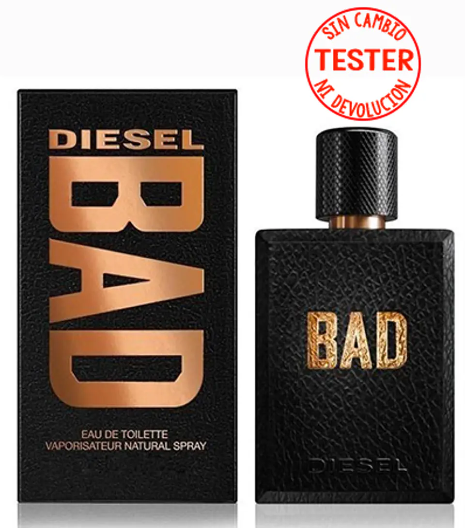 BAD DIESEL EDT 75 ML (TESTER-PROBADOR) - DIESEL 1