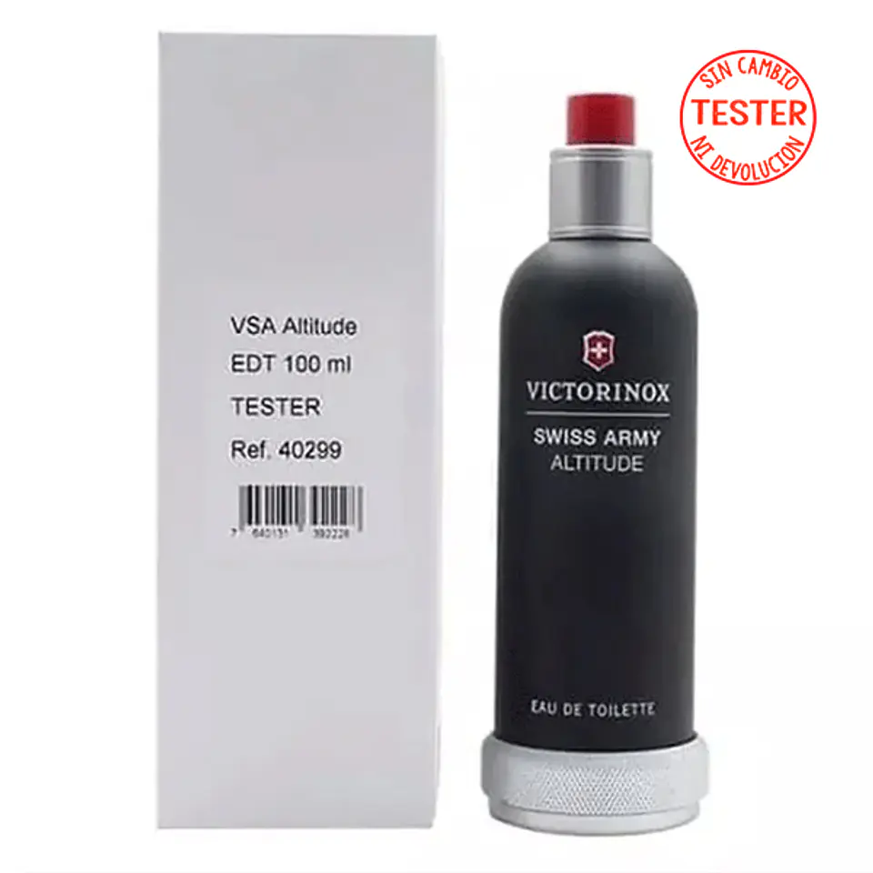 ALTITUDE MEN EDT 100 ML TESTER (PROBADOR) SIN TAPA -  VICTORINOX SWISS ARMY 1