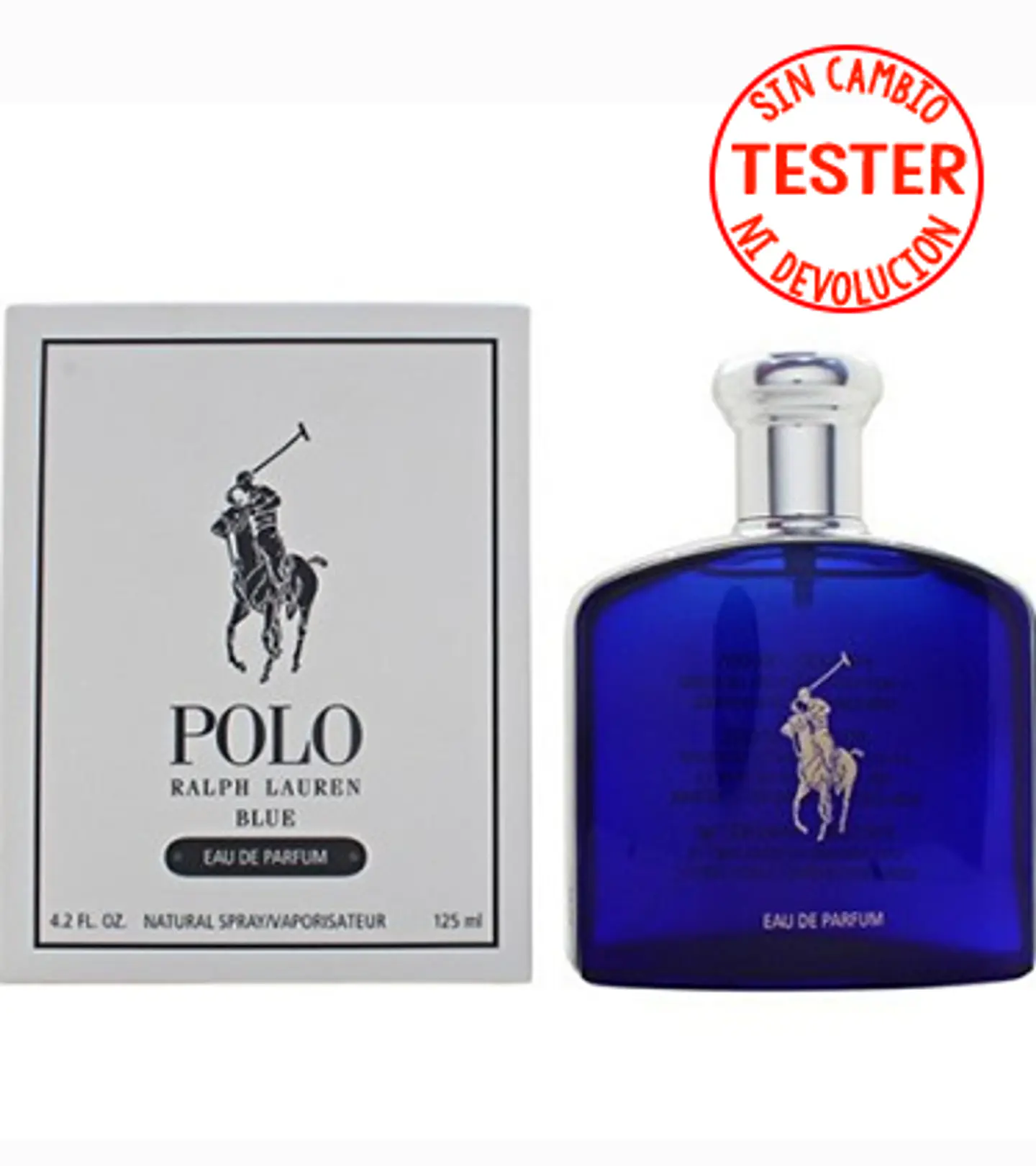  POLO BLUE EDP 125 ML (TESTER-PROBADOR) - RALPH LAUREN 1