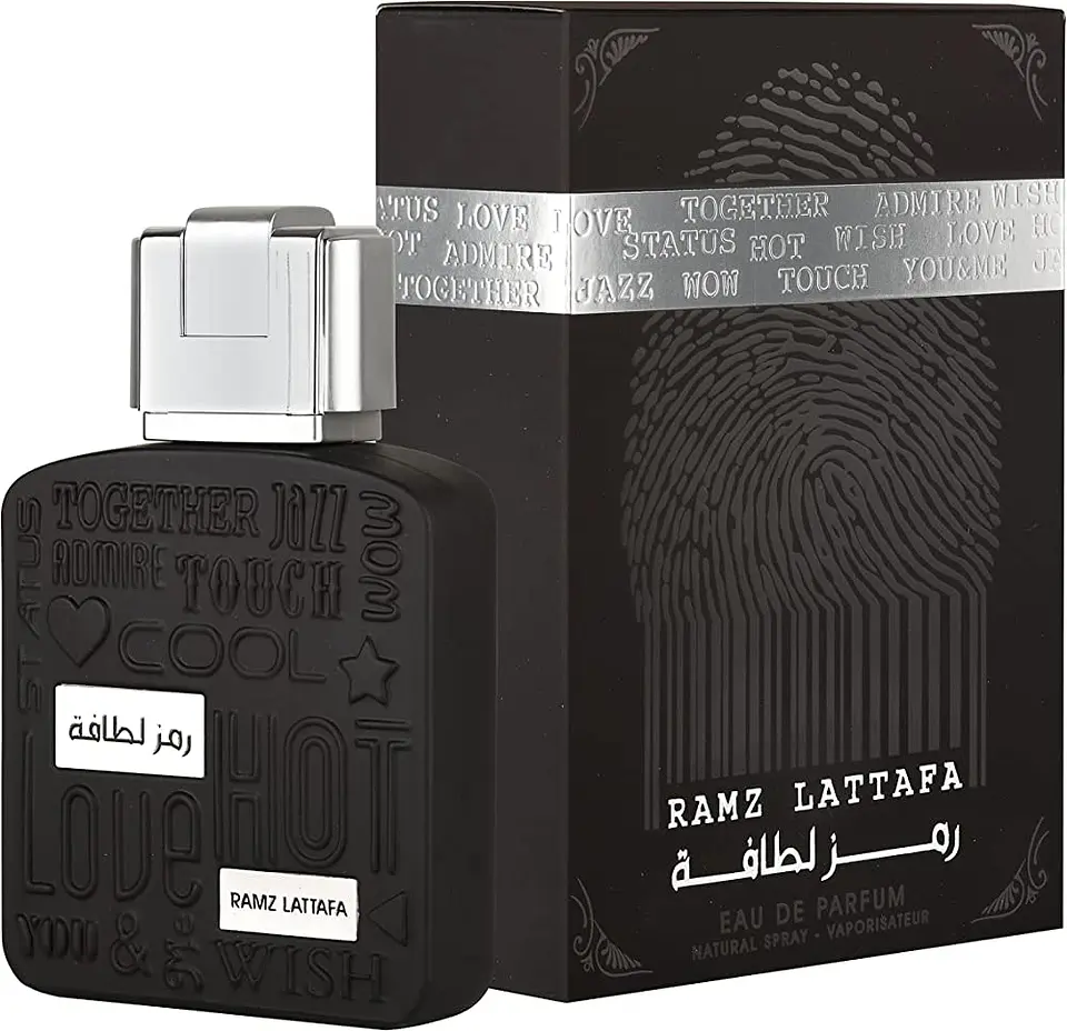   RAMZ LATTAFA SILVER EDP 100 ML UNISEX - LATTAFA 1