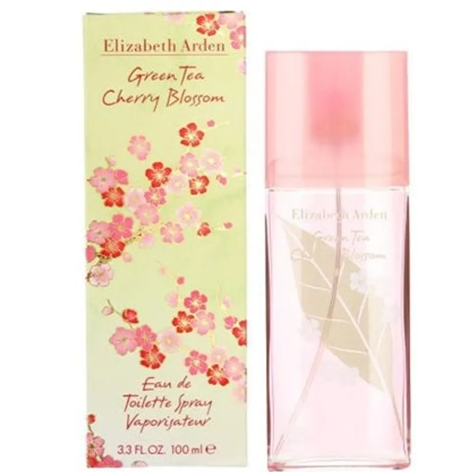 GREEN TEA CHERRY BLOSSOM EDT 100 ML - ELIZABETH ARDEN 1