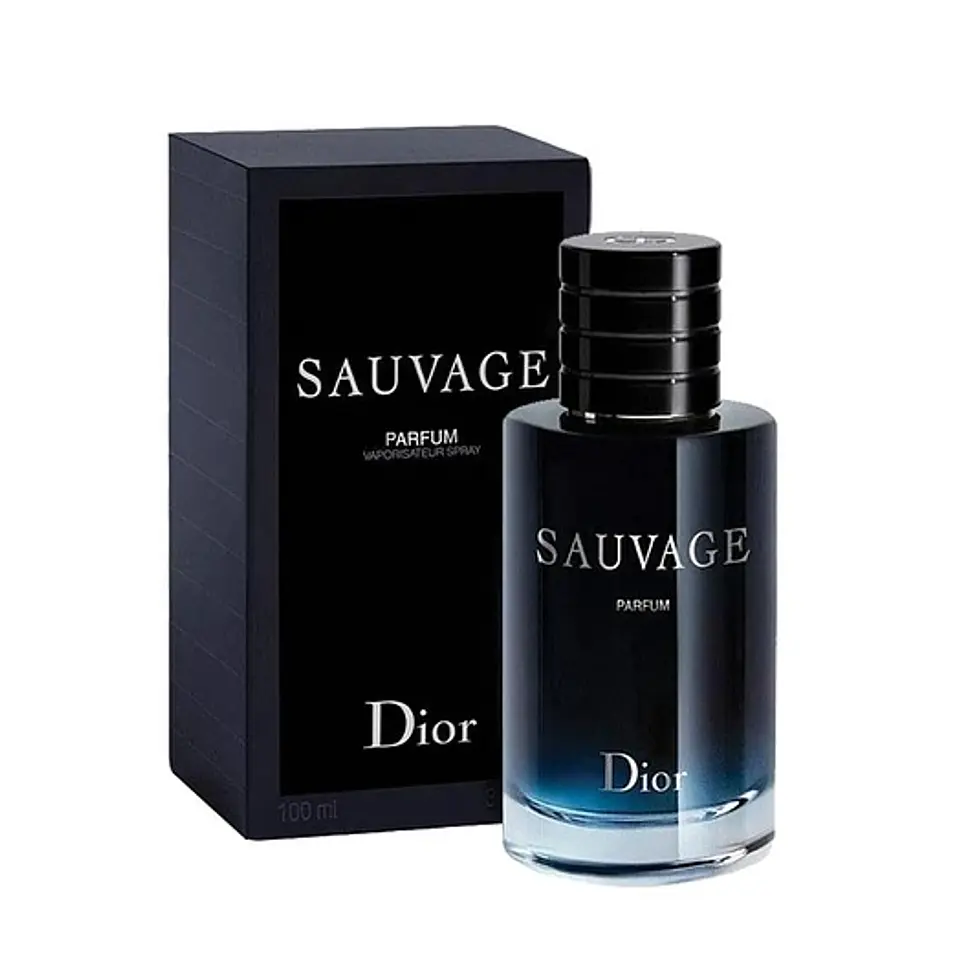SAUVAGE PARFUM 100 ML (RECHARGEABLE REFILLABLE ) - DIOR 1