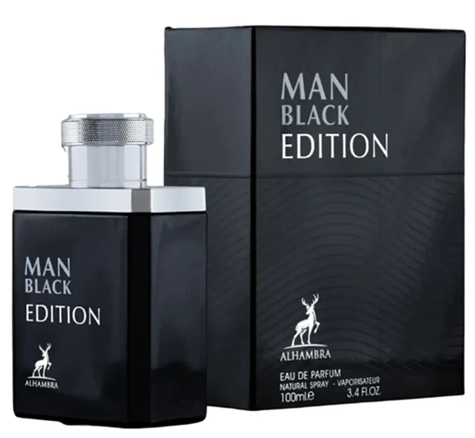 MAN BLACK EDITION EDP 100 ML - MAISON ALHAMBRA 2