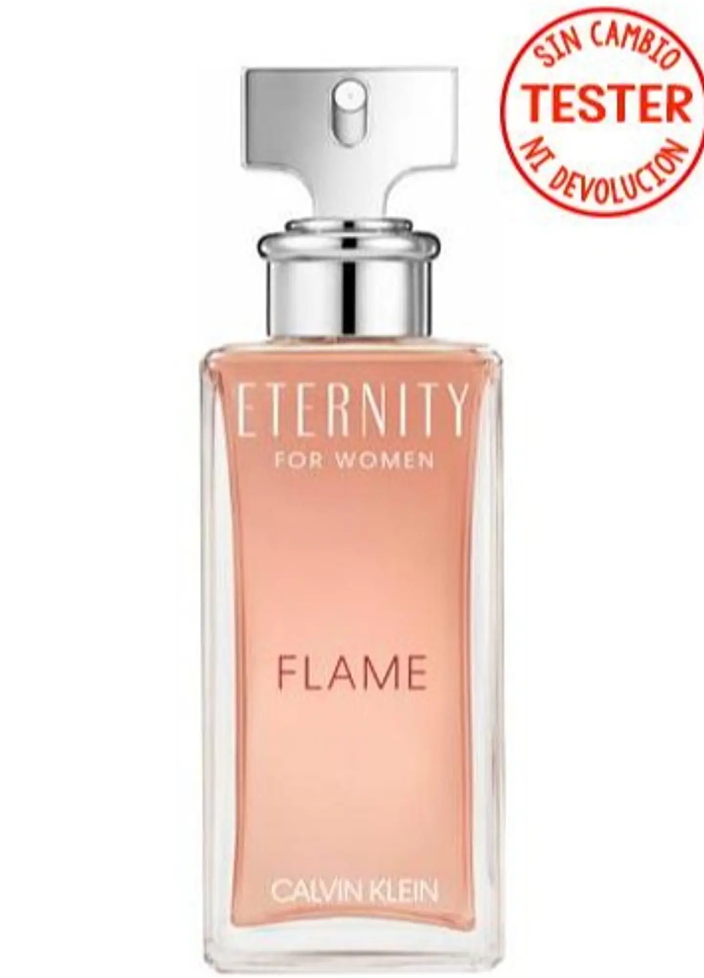 ETERNITY FLAME FOR WOMEN EDP 100 ML (TESTER-PROBADOR) - CALVIN KLEIN 1
