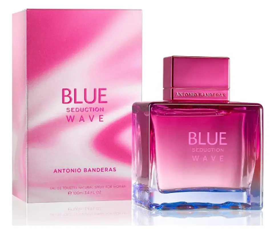 BLUE SEDUCTION WAVE FOR WOMAN EDT 100 ML - ANTONIO BANDERAS 1