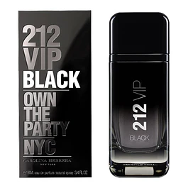 212 VIP BLACK MEN EDP 200 ML - CAROLINA HERRERA