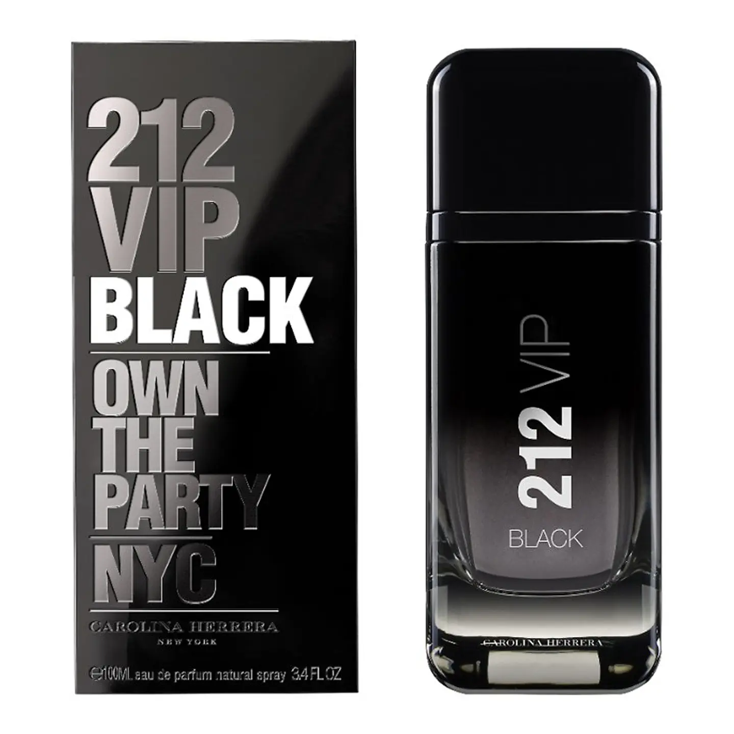 212 VIP BLACK MEN EDP 200 ML - CAROLINA HERRERA 1