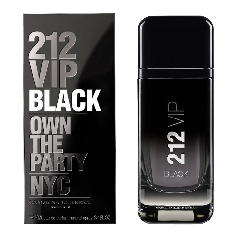 212 VIP BLACK MEN EDP 200 ML - CAROLINA HERRERA 1