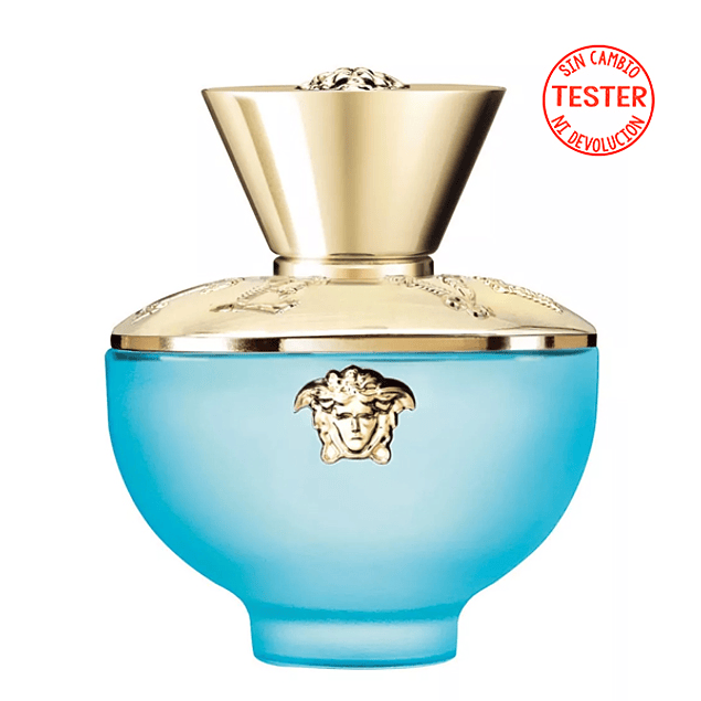 VERSACE DYLAN TURQUOISE POUR FEMME EDT 100 ML (TESTER - SIN TAPA) - VERSACE