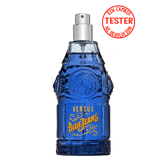 BLUE JEANS EDT 75 ML (TESTER - SIN TAPA) - VERSACE